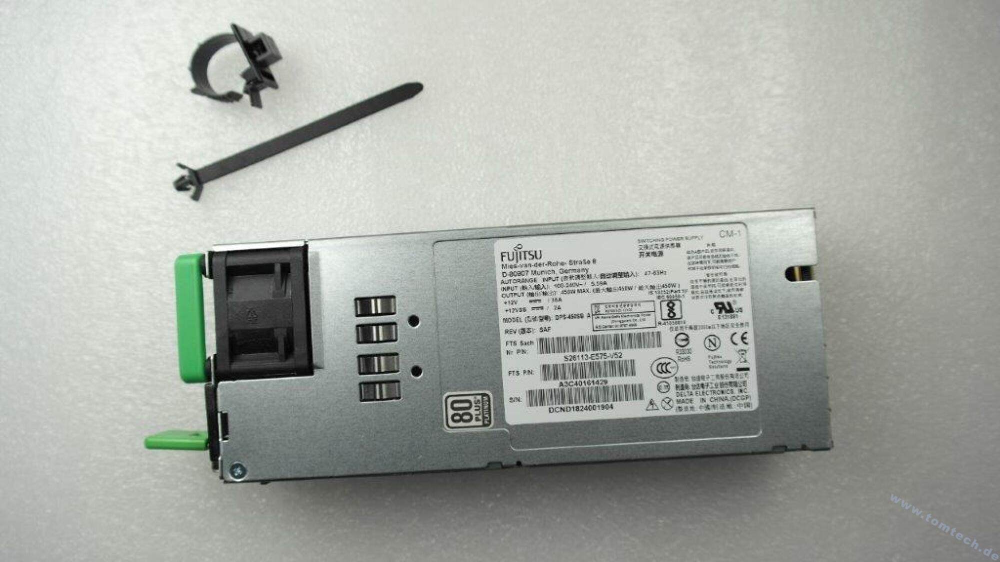 FUJITSU MODULAR PSU 450W PLATINUM HP